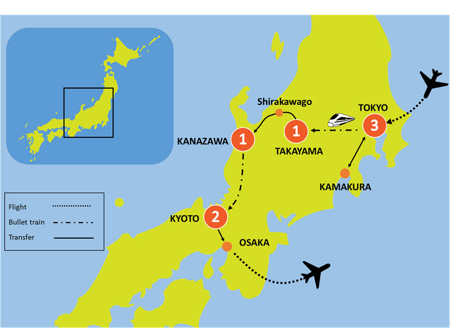 Japan Tour: Splendours of Japan